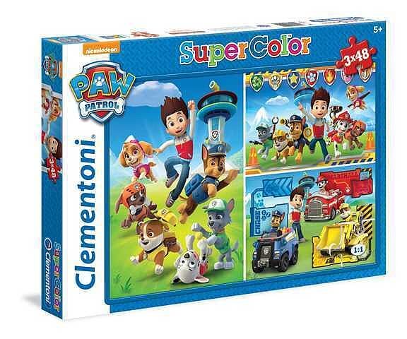 Puzzle 3x48 super kolor psi patrol 25209