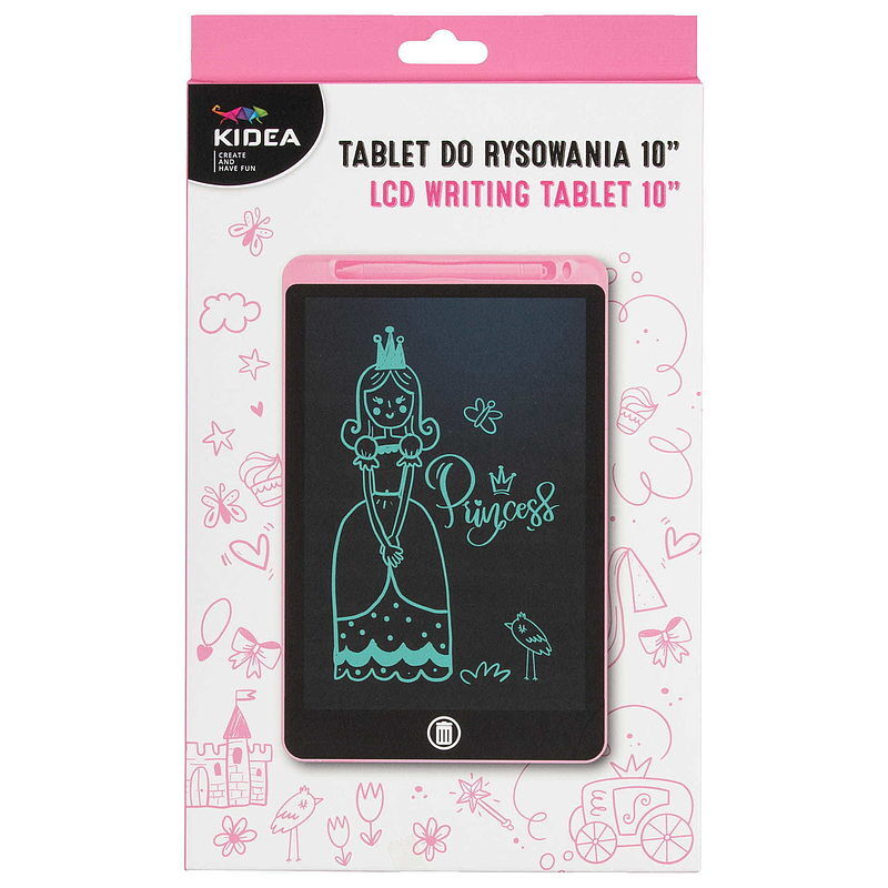 Tablet do rysowania 10c kidea różowy