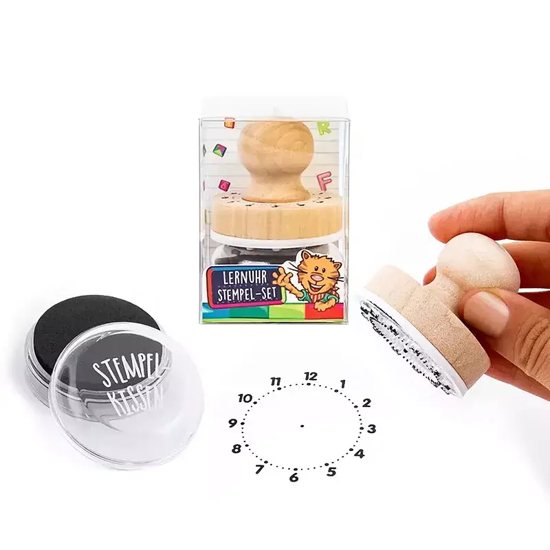 Stempel do nauki zegara abc
