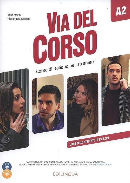 Via del Corso A2 Libro dello studente ed esercizi + 2 CD