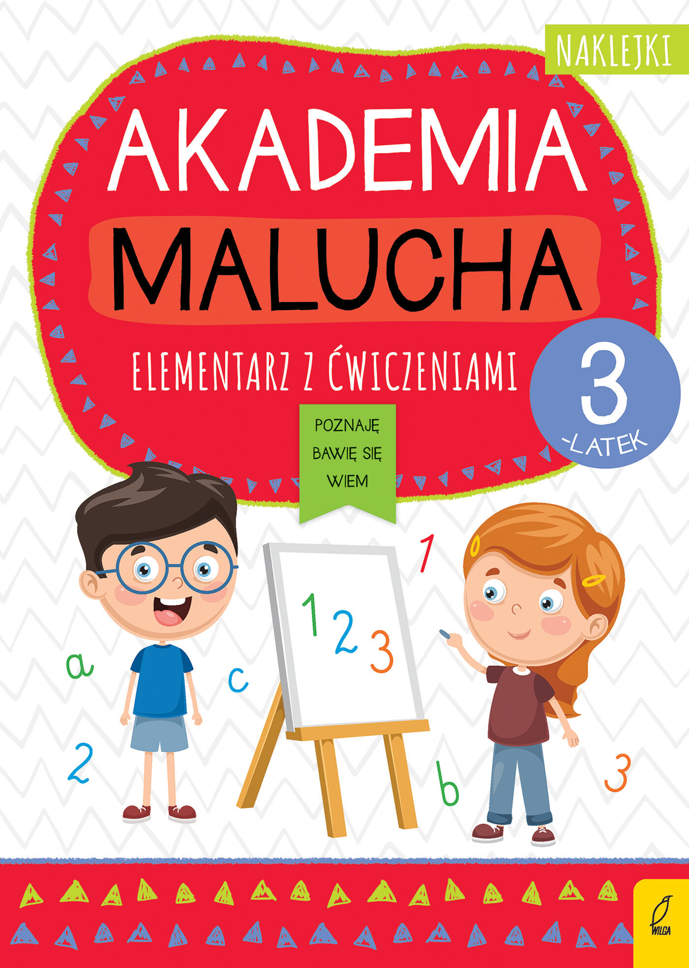 Akademia malucha. Elementarz z ćwiczeniami. 3-latek