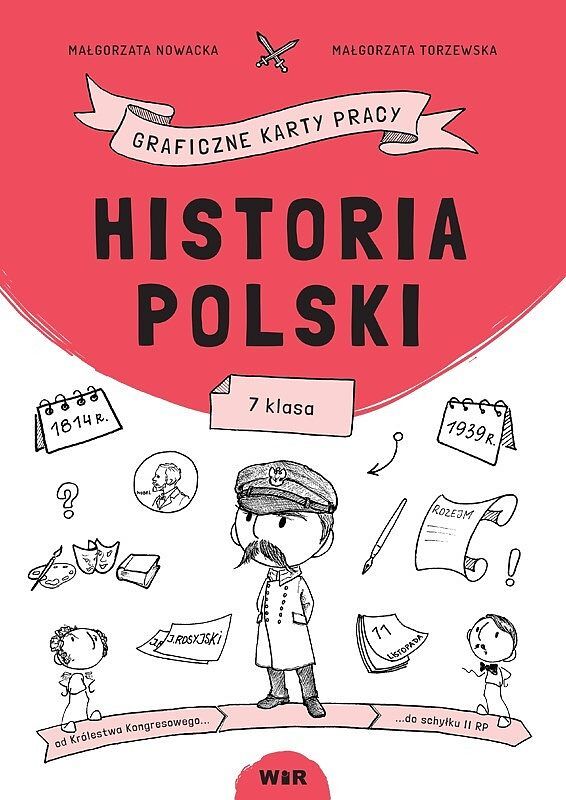 Historia polski graficzne karty pracy dla klasy 7