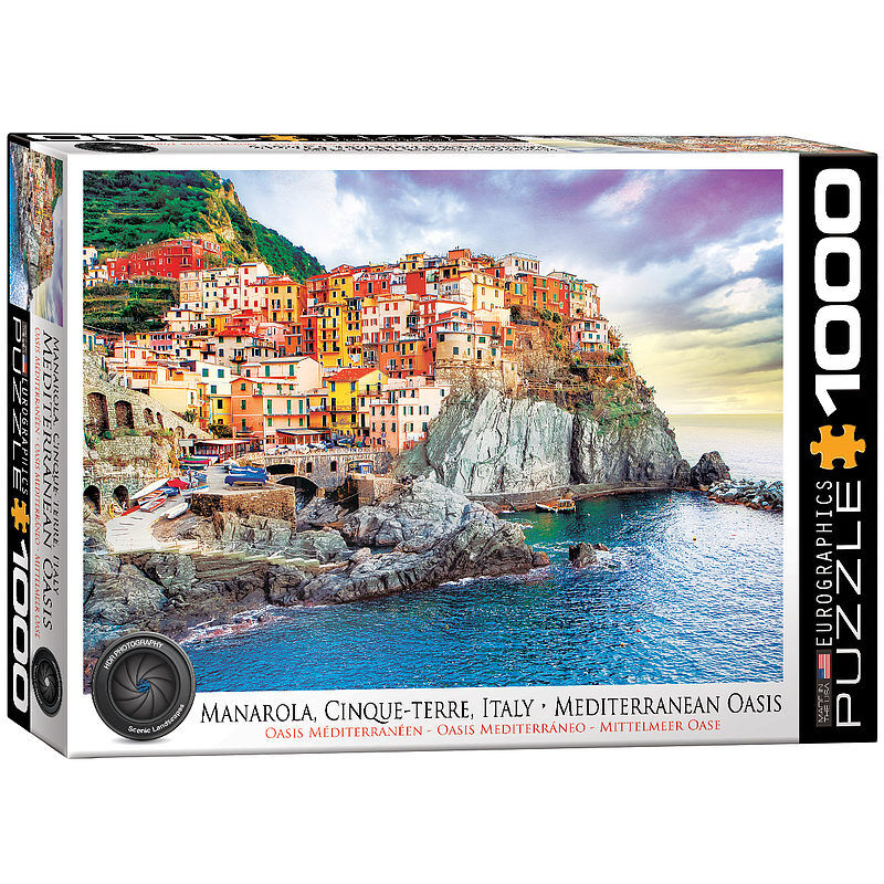 Puzzle 1000 manarola cinque terre włochy 6000-0786