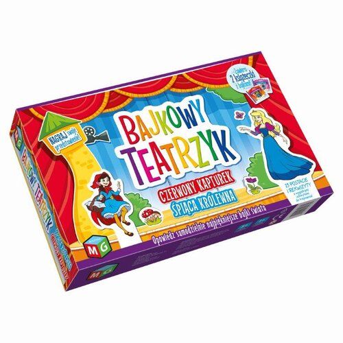 Bajkowy teatrzyk Czerwony Kapturek Śpiąca Królewna