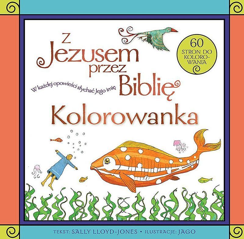Z jezusem przez biblię. Kolorowanka