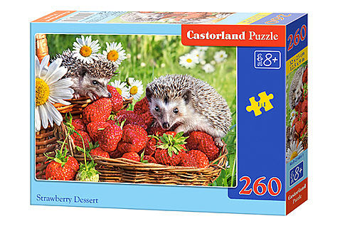 Puzzle 260 deser truskawkowy