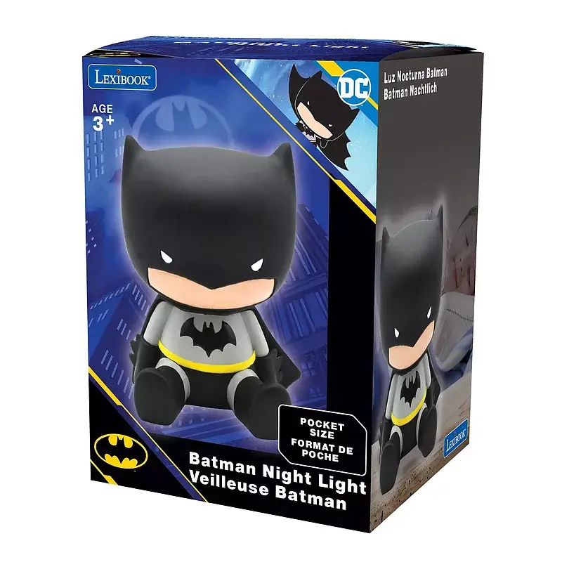 Lampka nocna zmieniająca kolor batman ok. 13 cm nlj01bat