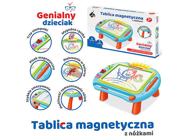 Tablica magnetyczna na nóżkach