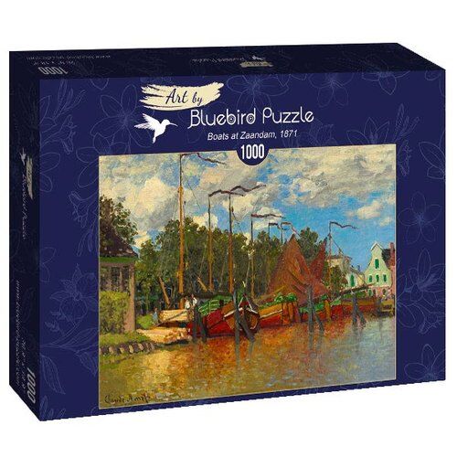 Puzzle Łodzie w Zaandam, Claude Monet 1000