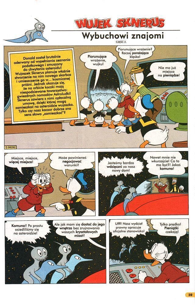 Kaczor Donald - Wydanie Specjalne - 8 - (4/2005) Tajemniczy kosmos