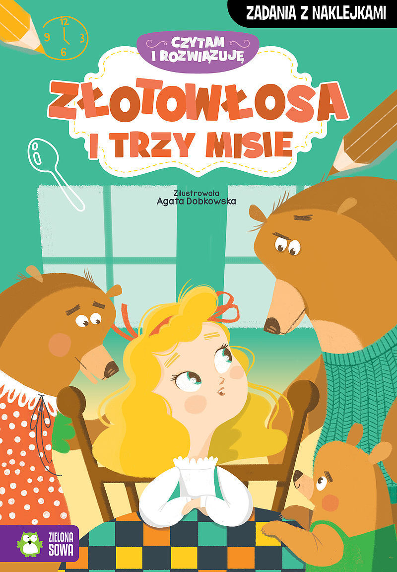 Czytam i rozwiązuję. Złotowłosa i trzy misie