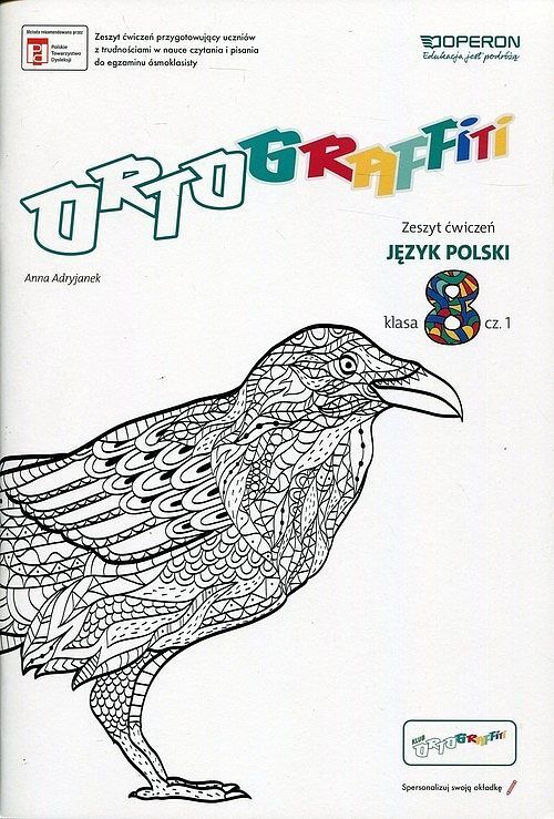 Ortograffiti 8 Język polski Zeszyt ćwiczeń. Część 1