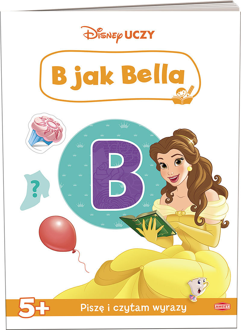 Disney uczy księżniczka b jak bella ual-9301