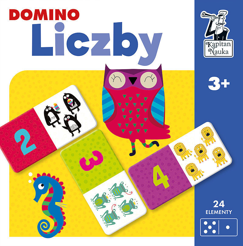 Domino. Liczby. Kapitan Nauka