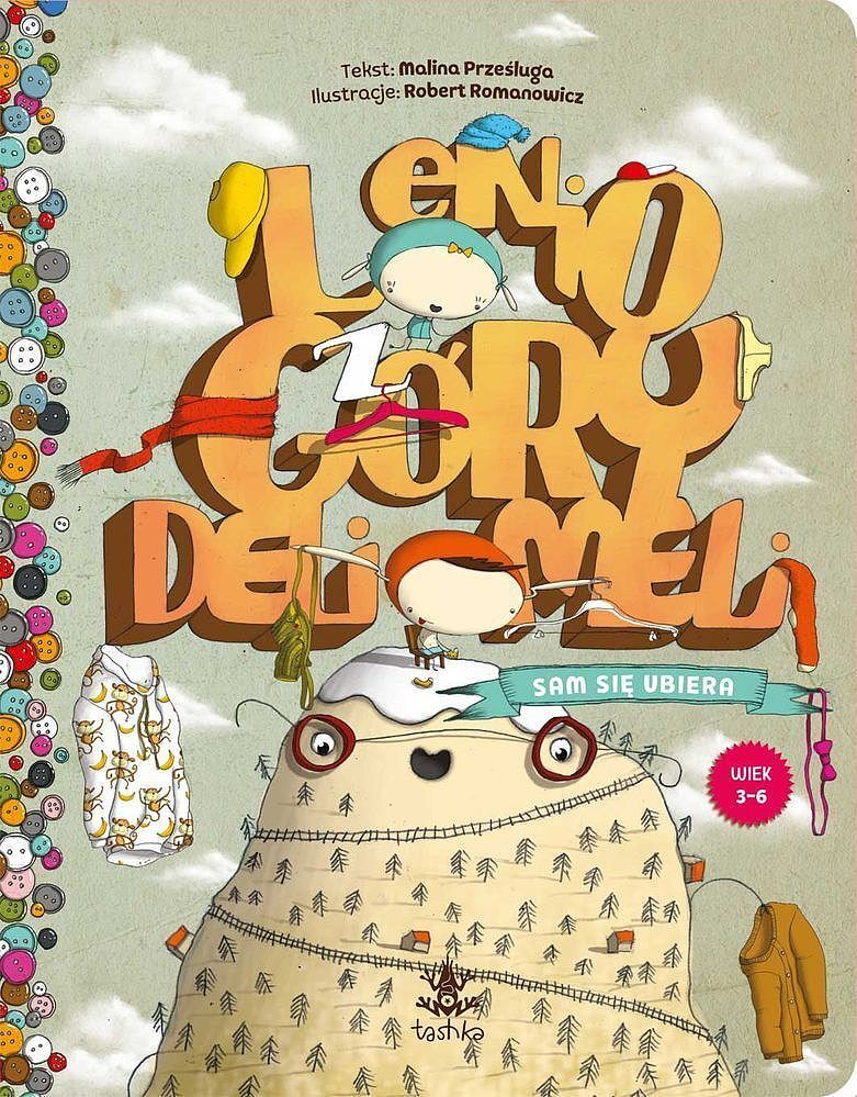 Lenio z góry deli meli sam się ubiera
