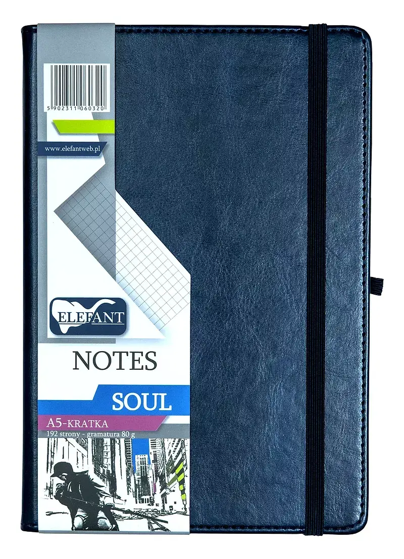 Notes a5 kratka soul granatowy
