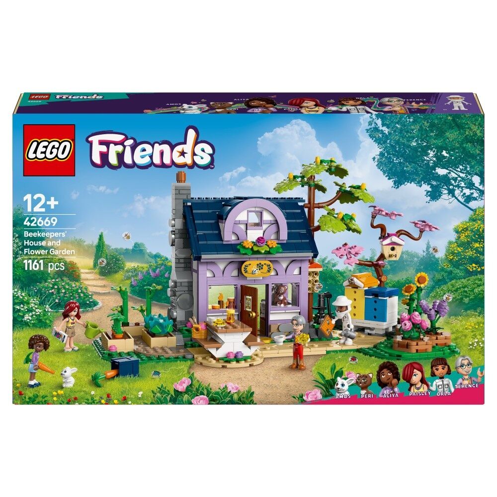 LEGO Friends Dom pszczelarzy i kwiatowy ogród 42669
