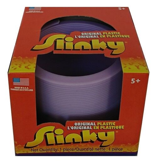 Slinky Plastic fioletowy