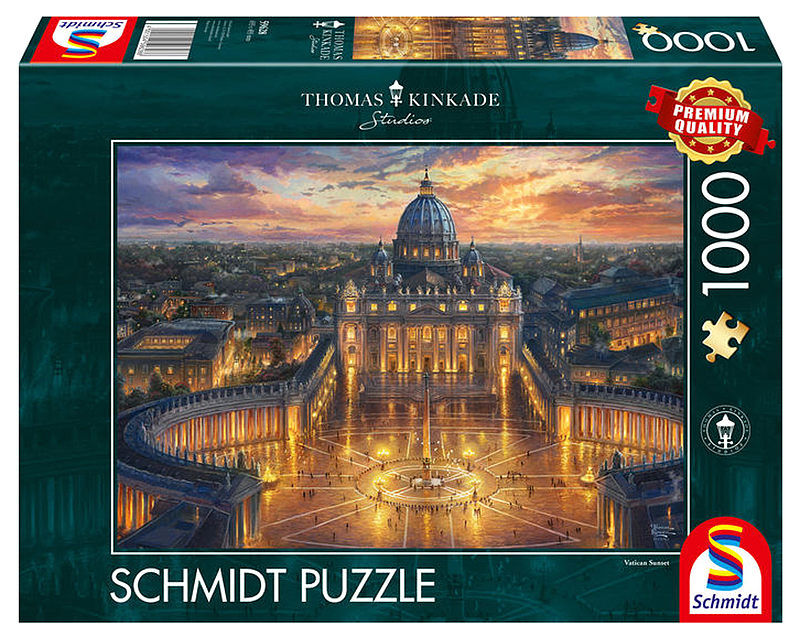 Puzzle 1000 Thomas Kinkade Watykan