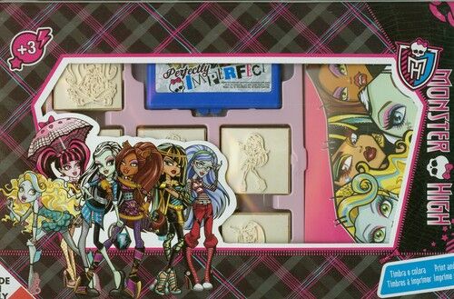 Pieczątki Monster High walizka