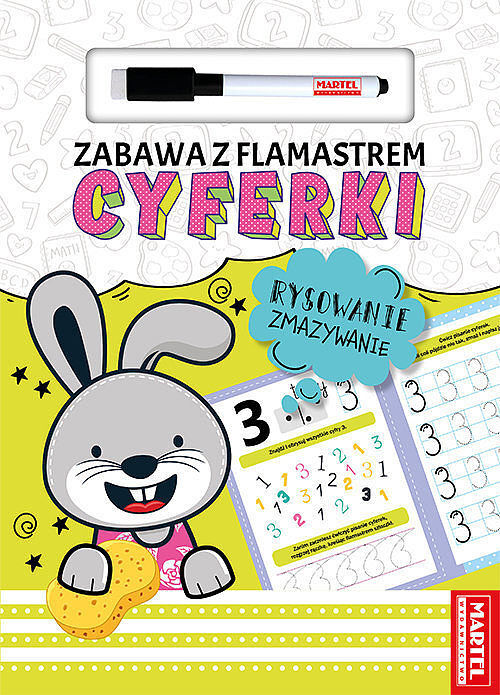 Zabawa z flamastrem. Cyferki