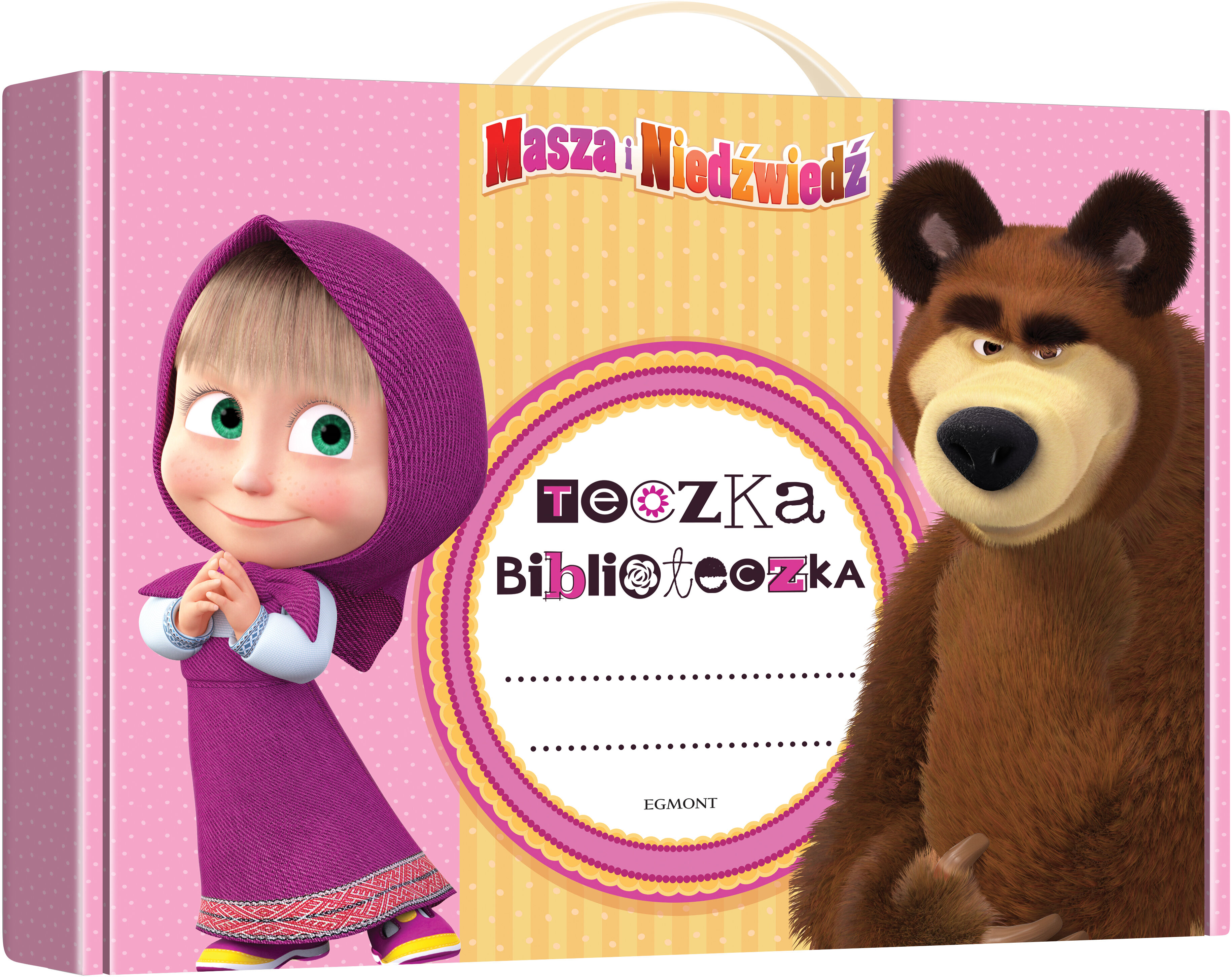 Masza i Niedźwiedź. Teczka biblioteczka