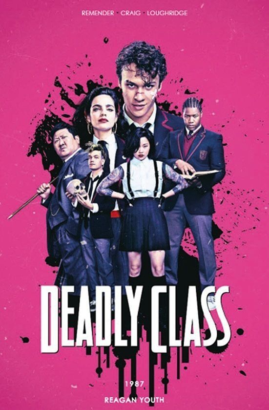 Deadly Class - 1 - 1987. Regan Youth (okładka filmowa)