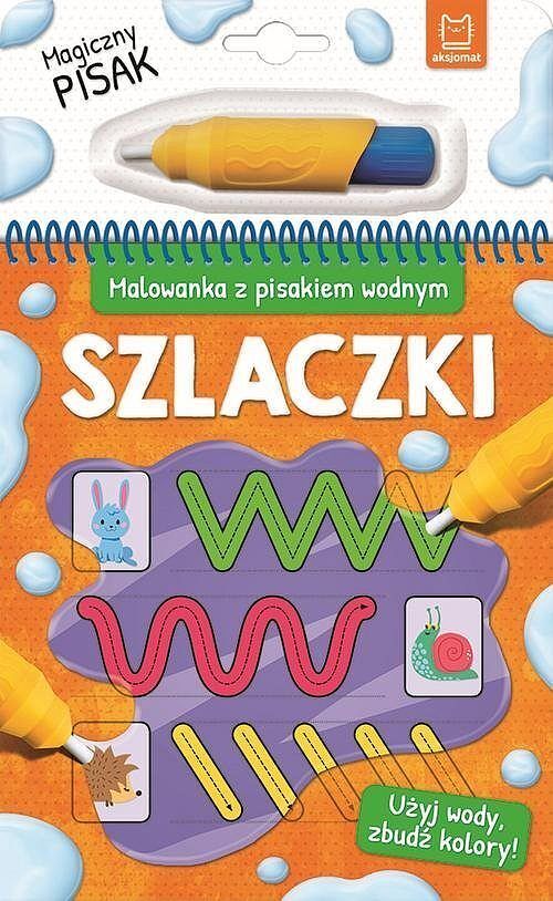 Malowanka z pisakiem wodnym. Szlaczki