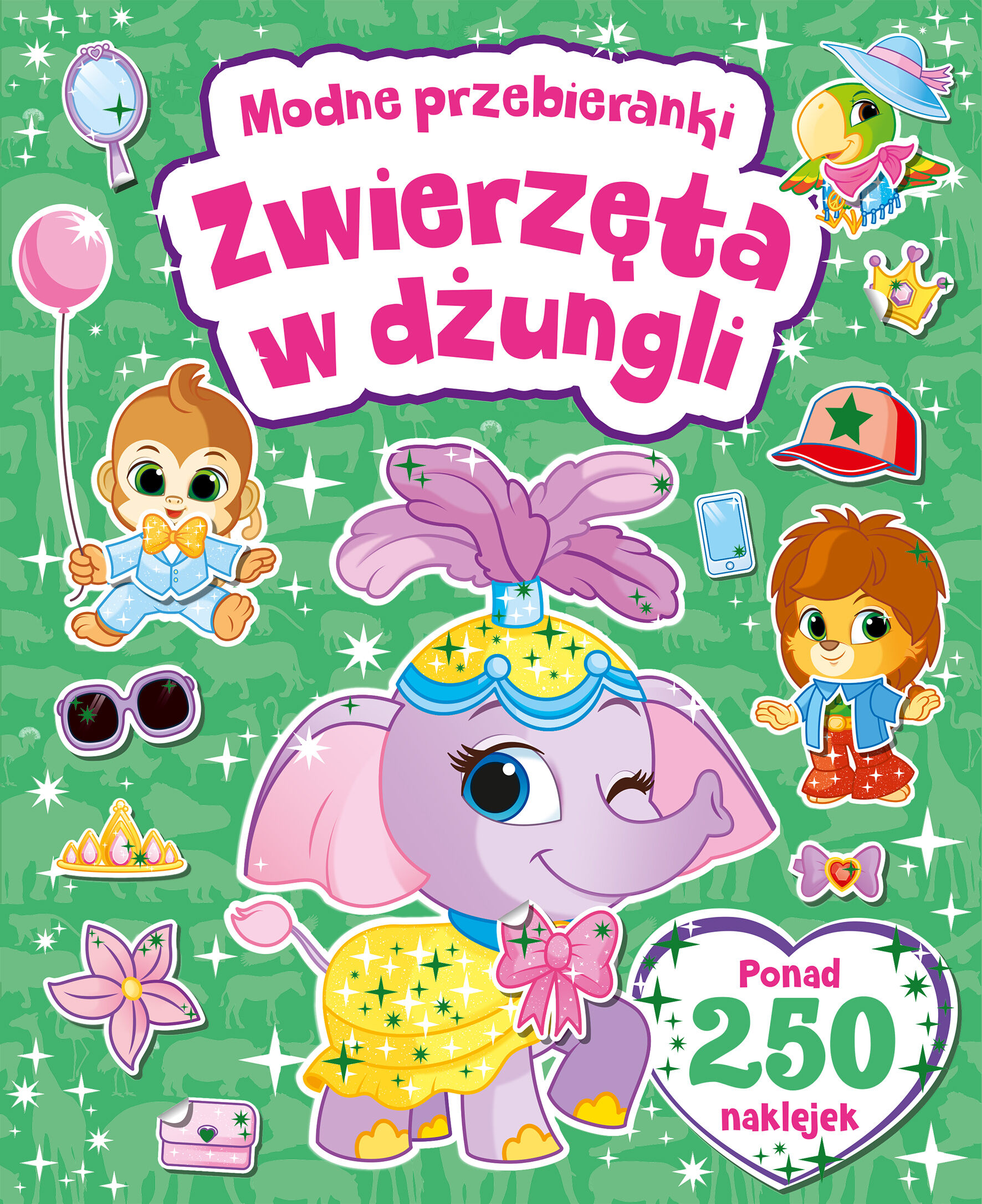 Zwierzęta w dżungli modne przebieranki