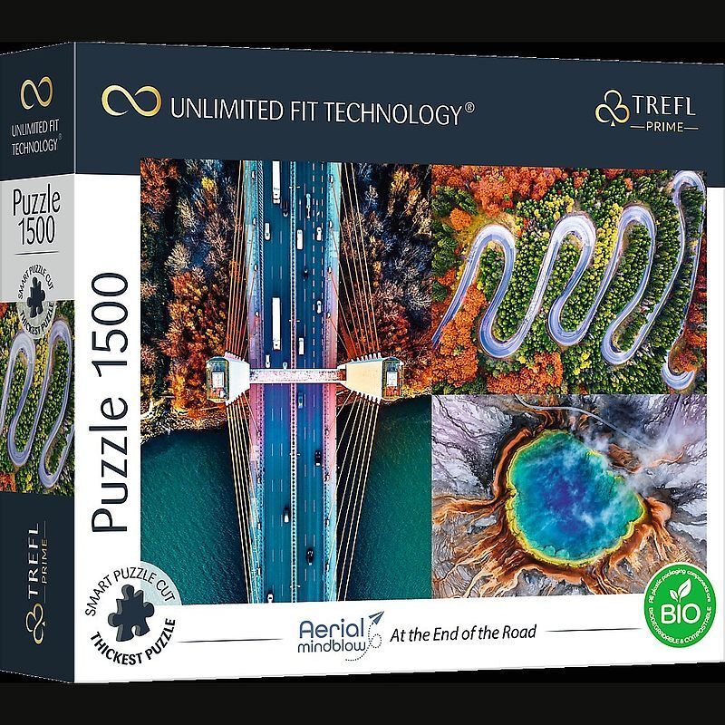 Puzzle 1500 Na końcu drogi