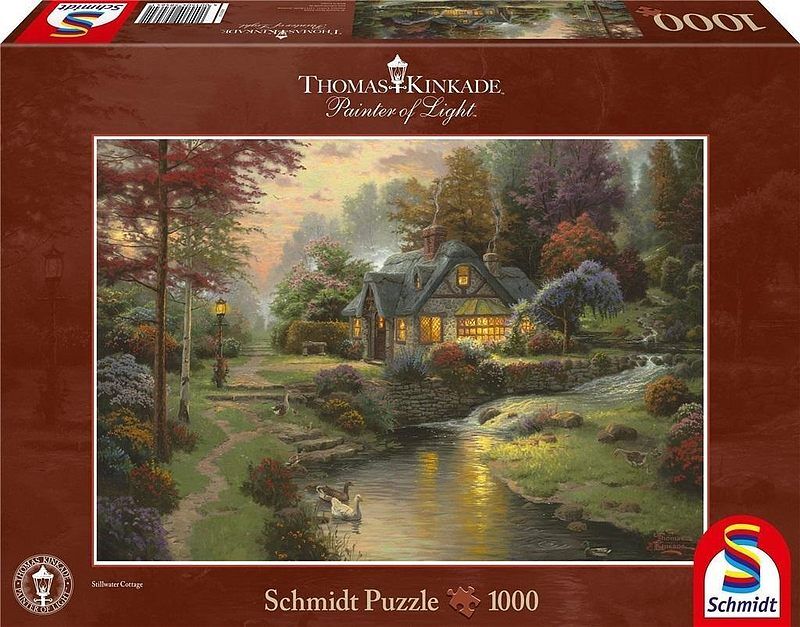 Puzzle 1000 pq t. Kinkade spokojny nastrój