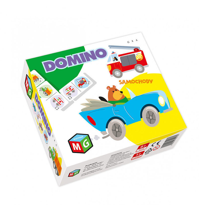 Gra domino samochody
