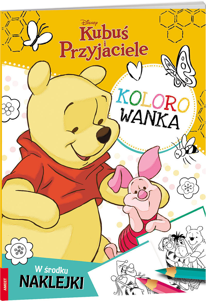 Kubuś i przyjaciele kolorowanka kolx-9104