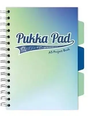 Kolozeszyt pukka pad a5 project  book seafoam morski