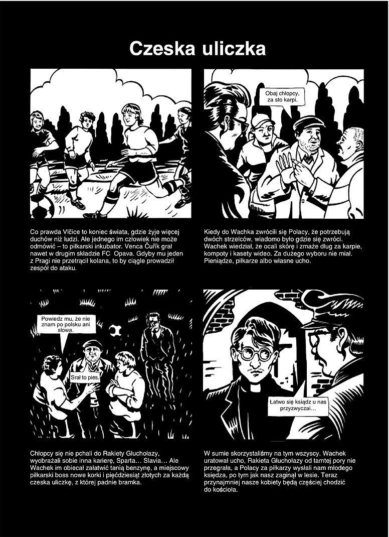 W sąsiednich kadrach - Polacy i Czesi o sobie w komiksie