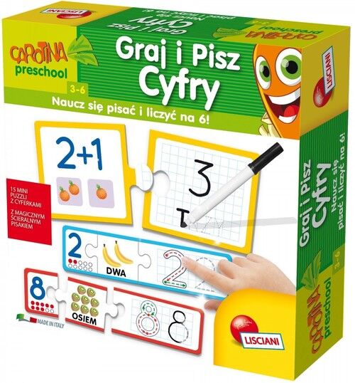 Carotina Graj i pisz - Cyfry