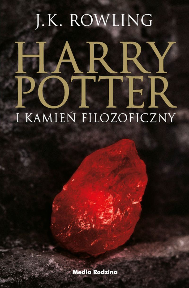 Harry Potter i Kamień Filozoficzny-okładka dla dorosłych
