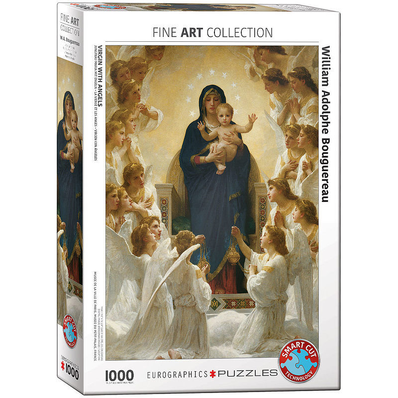 Puzzle 1000 virgin with angels 6000-7064