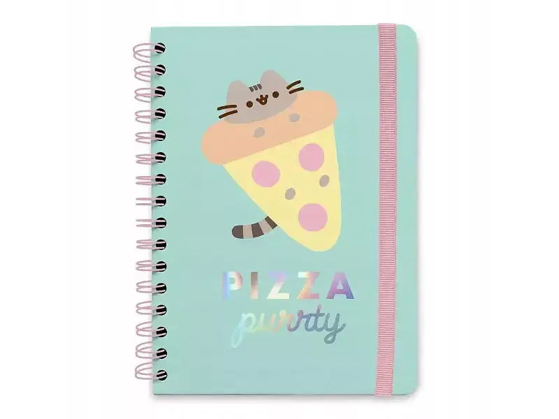 Kołonotes a5 pusheen pizza purrty ctfba50001