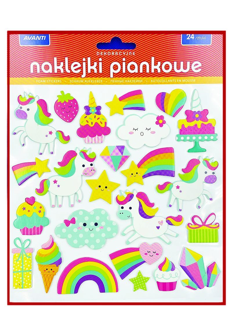 Naklejki piankowe całoroczne v6