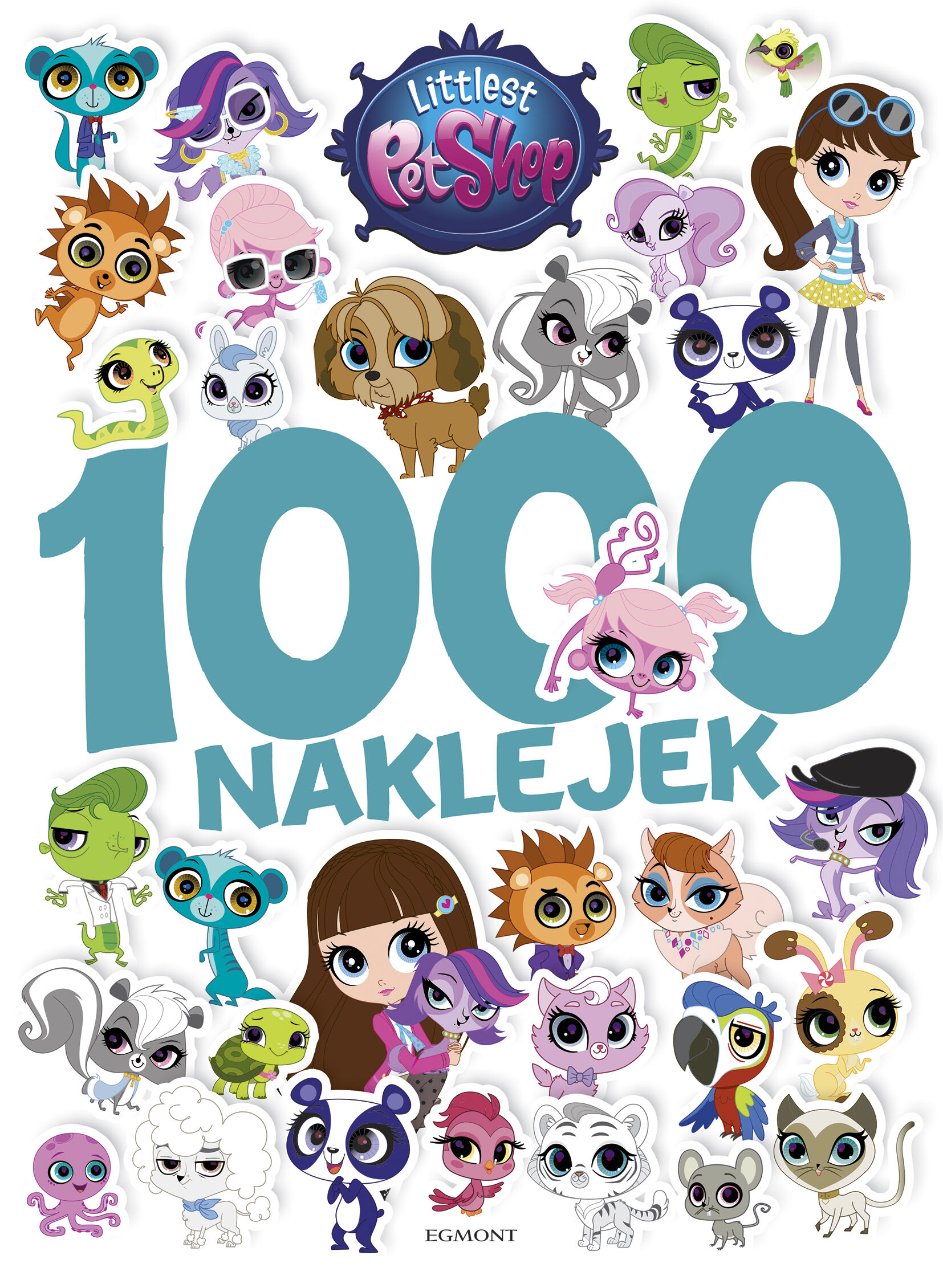Littlest pet shop 1000 naklejek