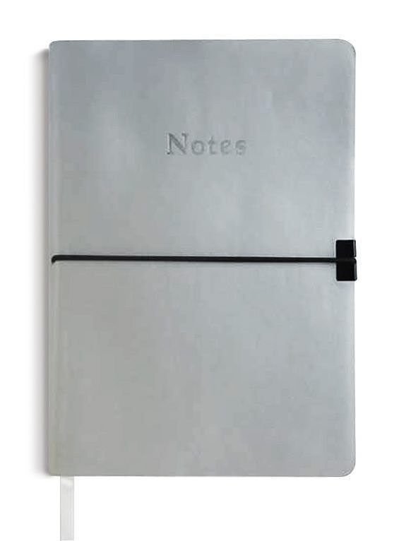 Notes A5 perłowy w linię
