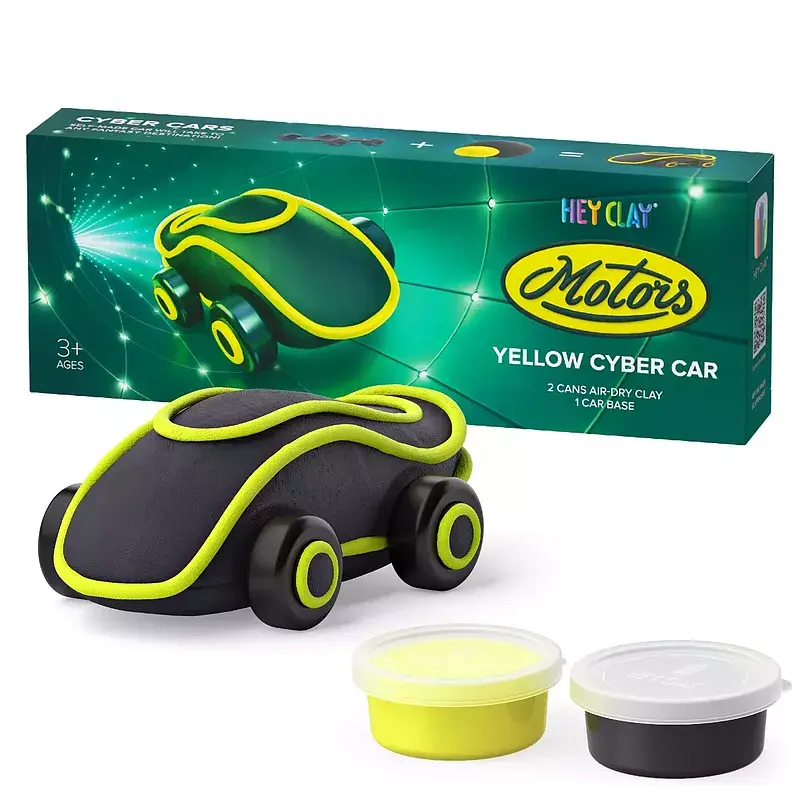 Masa plastyczna hey clay cyber auto żółte