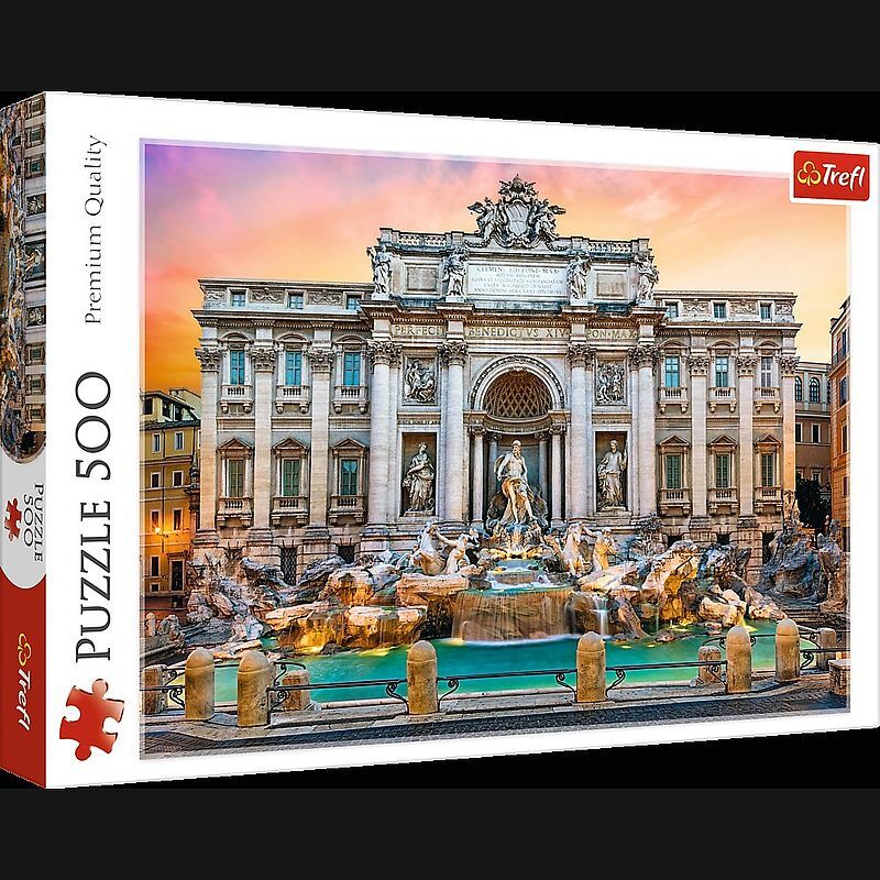 Puzzle 500 fontanna di trevi rzym 37292