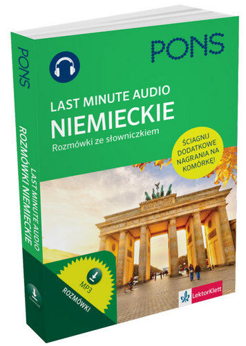 Last Minute audio rozmówki ze słowniczkiem niemieckie PONS
