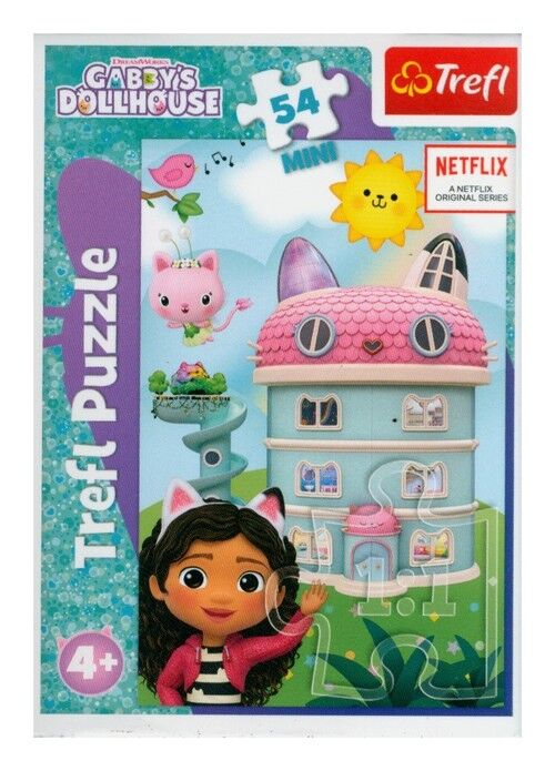Puzzle 54 Mini Koci Domek Gabi Wzór 4