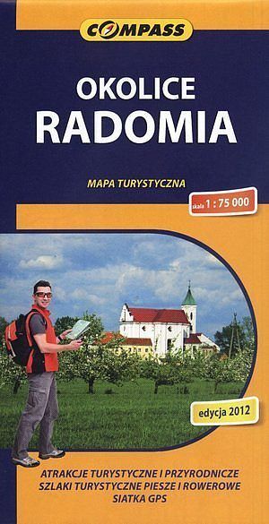 Okolice Radomia. Mapa turystyczna w skali 1:75 000