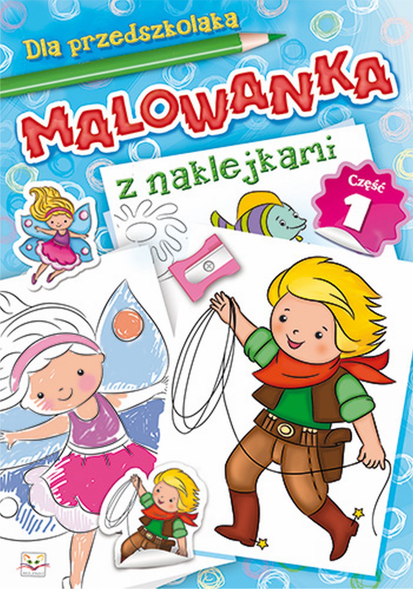 Malowanka z naklejkami cz. 1