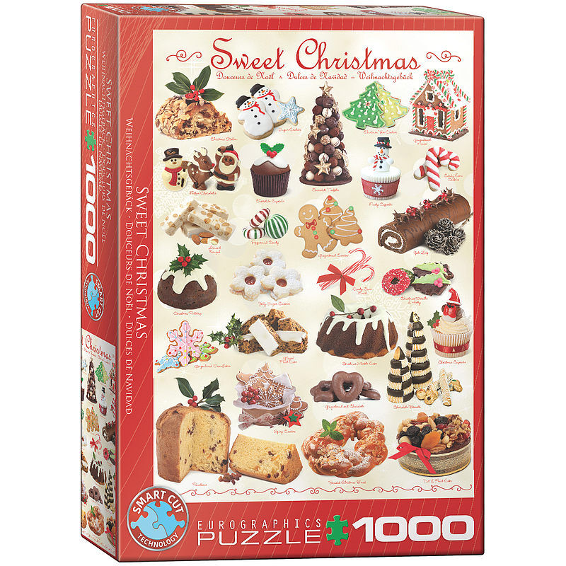 Puzzle 1000 sweet christmas 6000-0433
