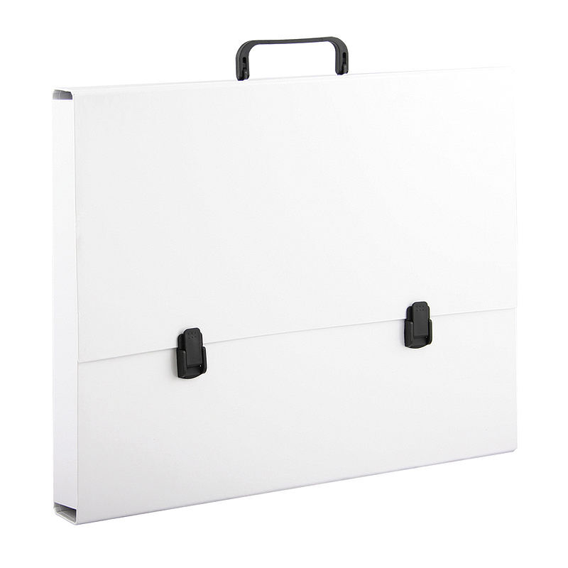 Teczka z rączką a3 5 cm penmate biała